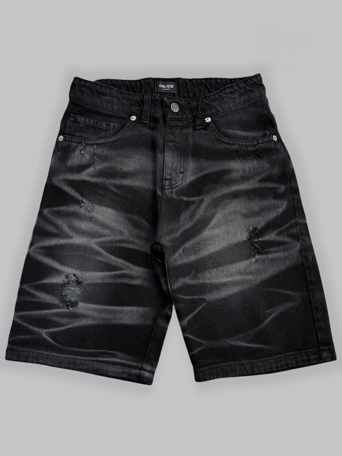 Short graffiato black jr