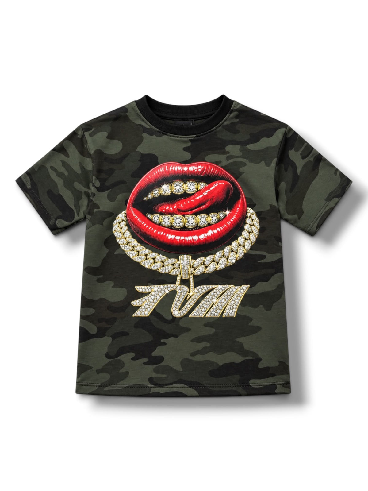 T-shirt military bocca jr