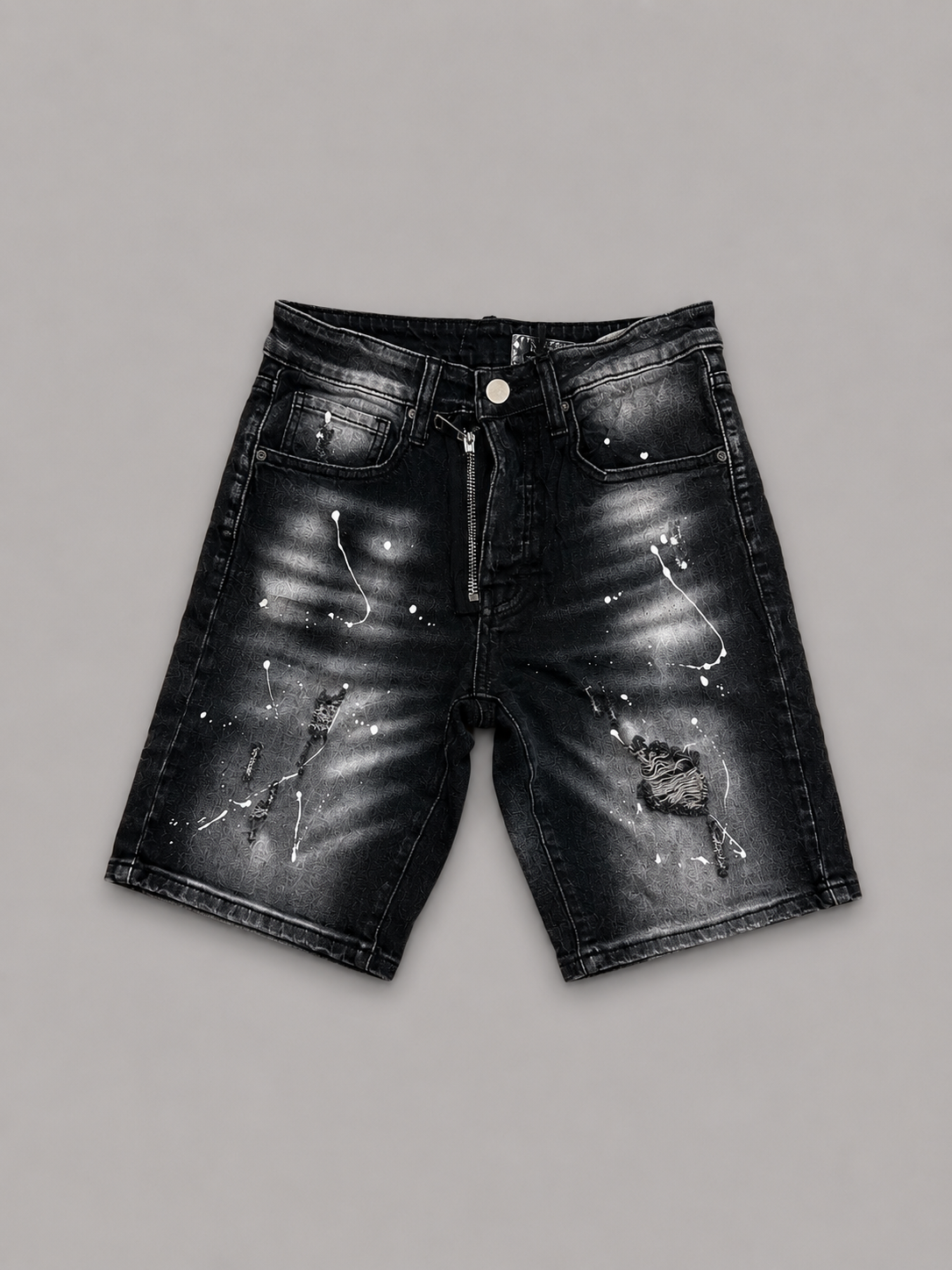 Short Miami black zip