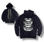Hoodie zip lips jr