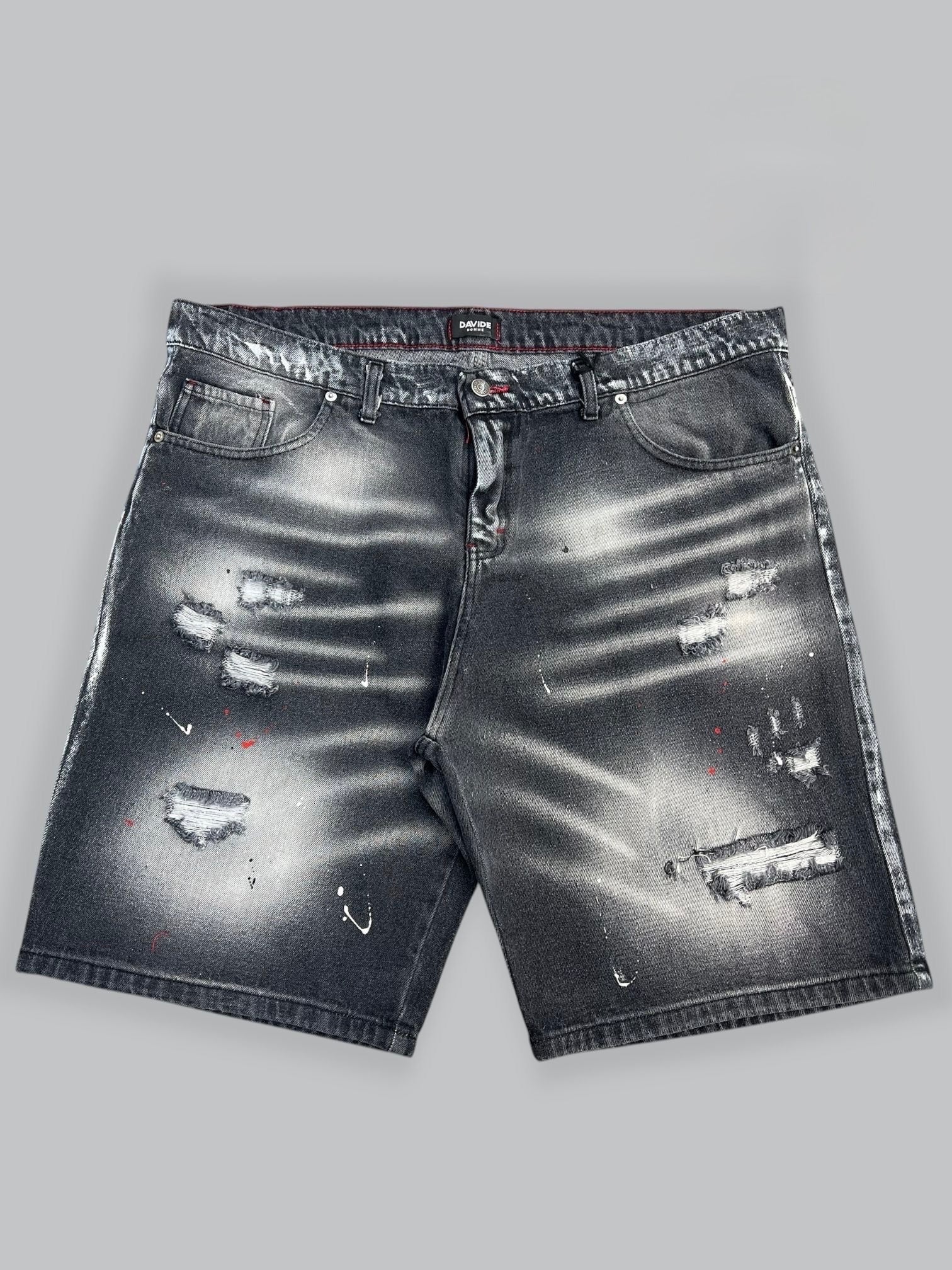 Short dsq black over