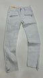 Jeans biker white