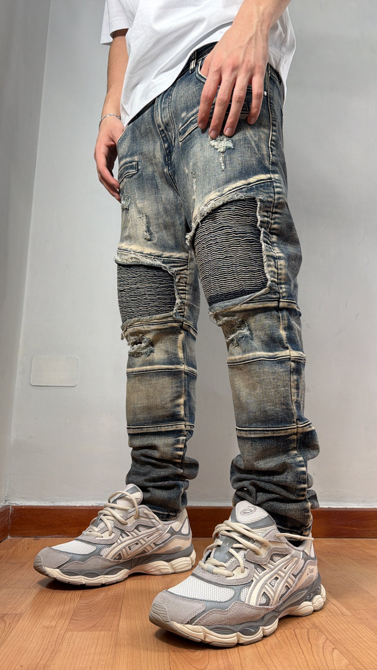 Biker sabbiato