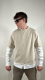 T-shirt con manica a camicia