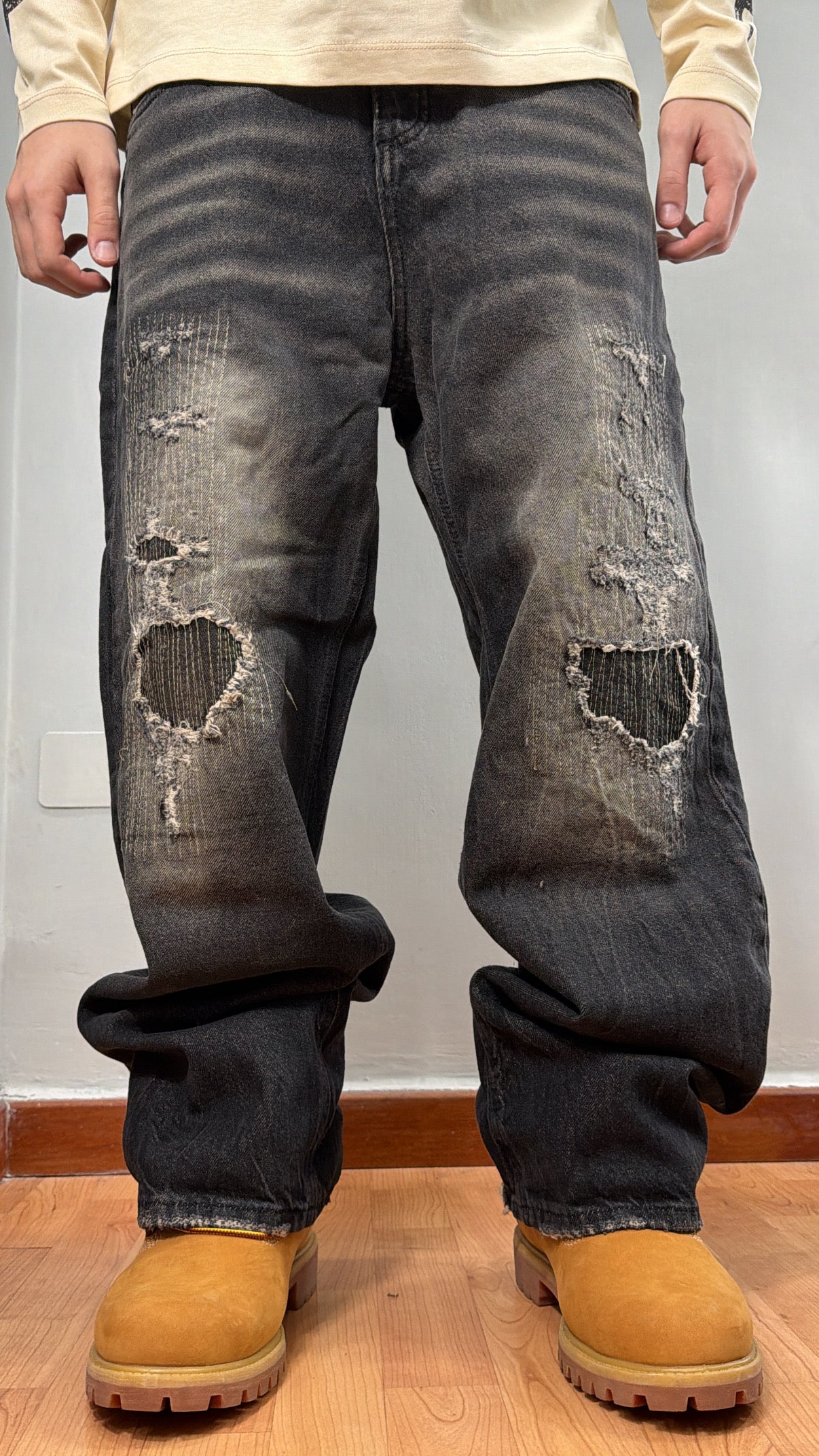 Super Baggy Repatch Black