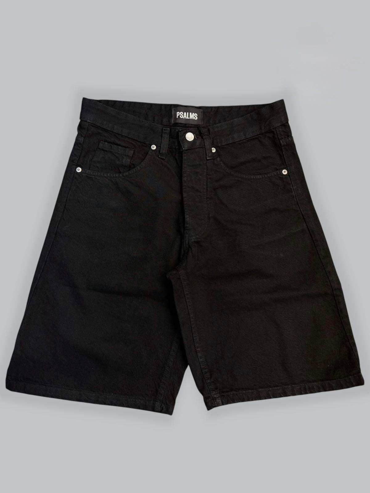 Short basic black