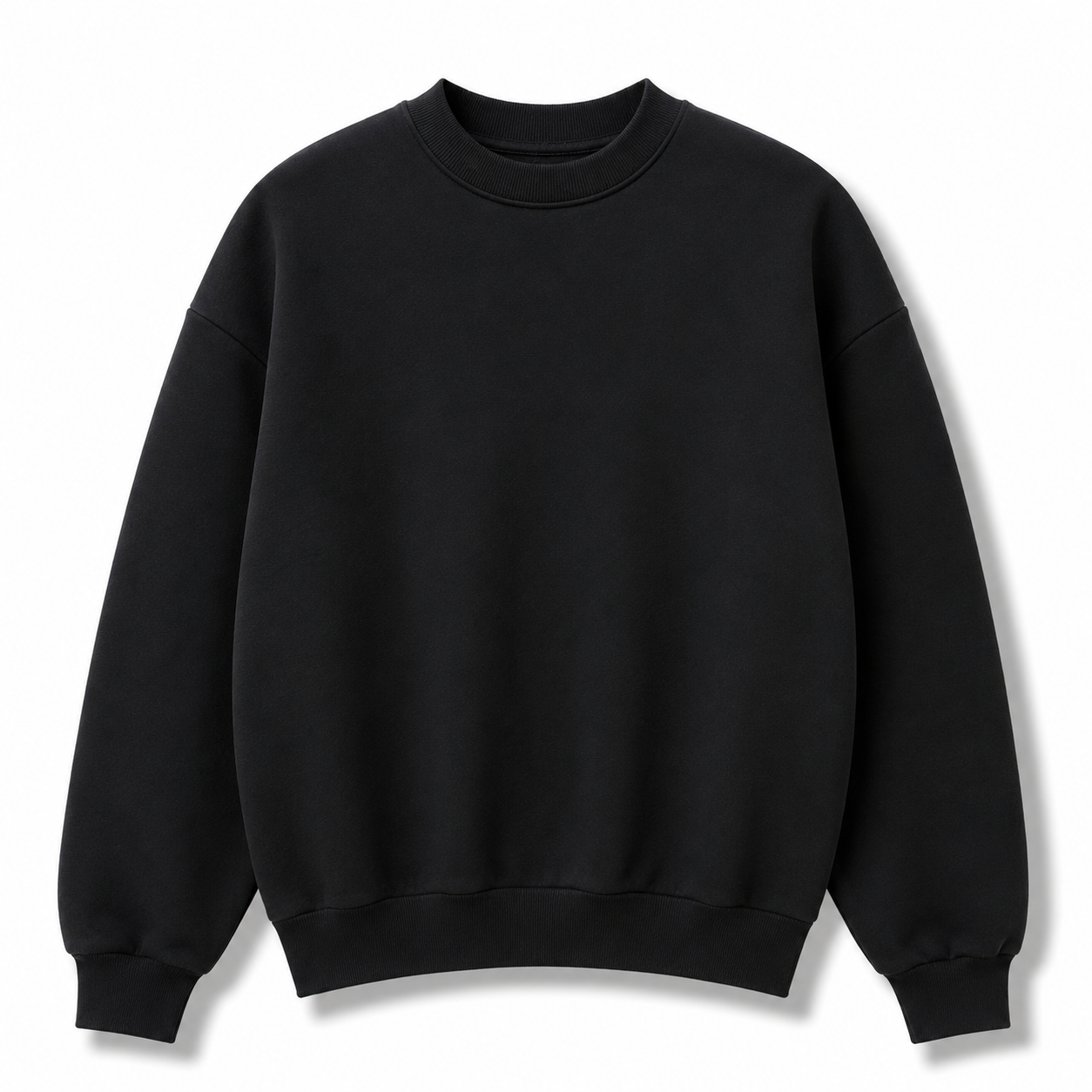 Felpa girocollo basic