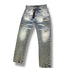 Jeans mod dsq2 zip sabbia
