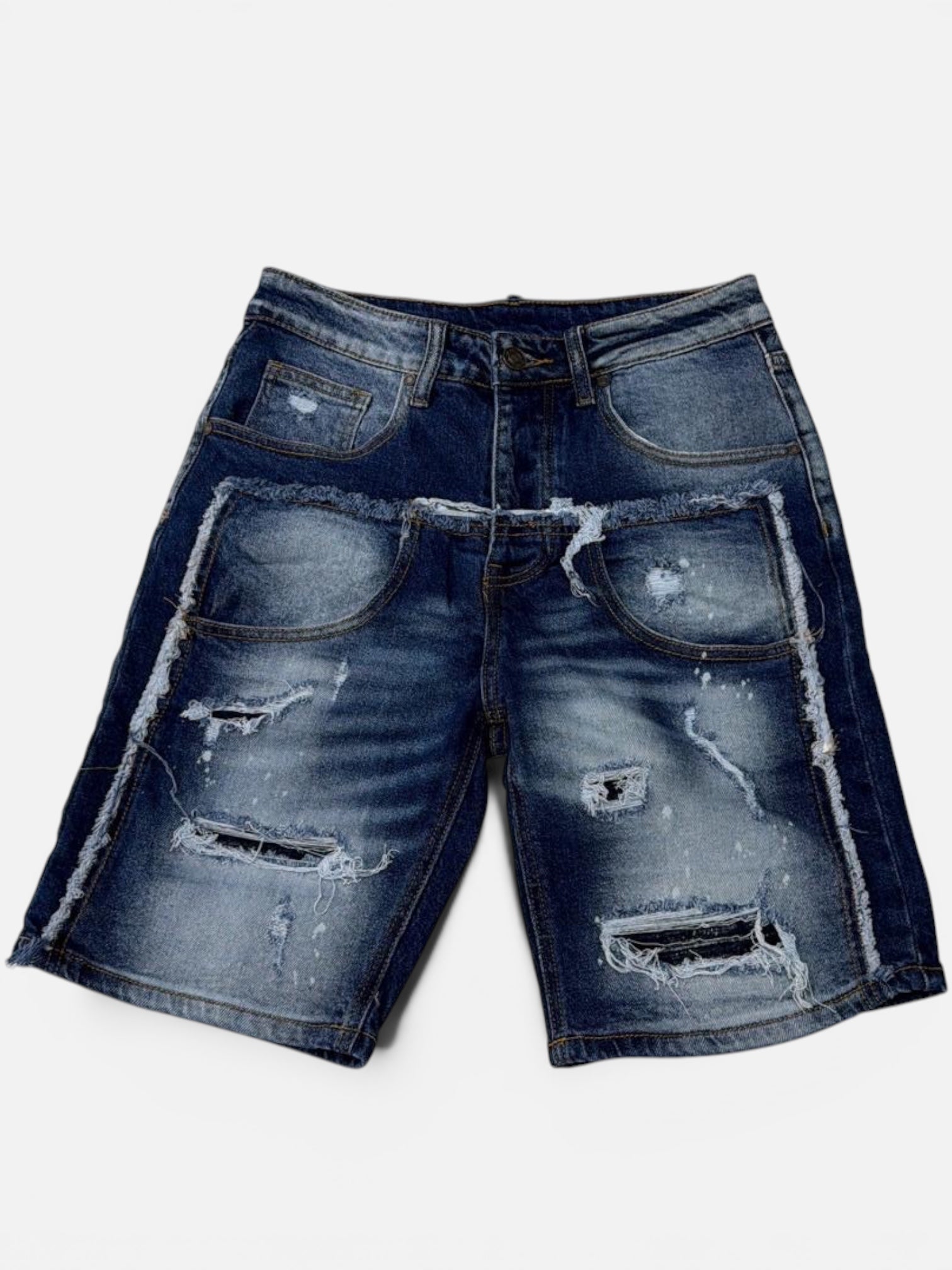 Short double blu