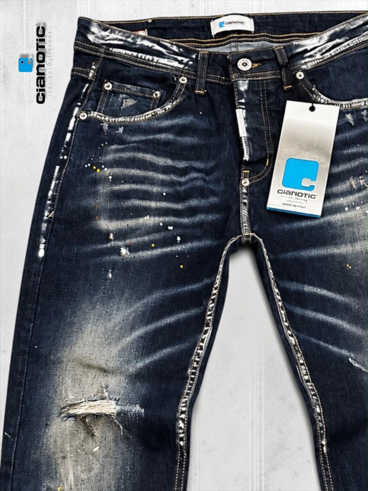 Jeans new fit 911 sabbiato blu