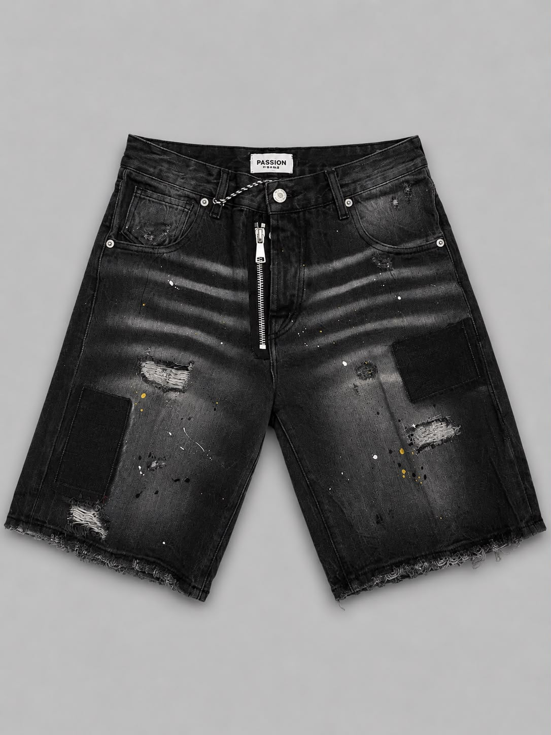 Short passion zip sabbiato