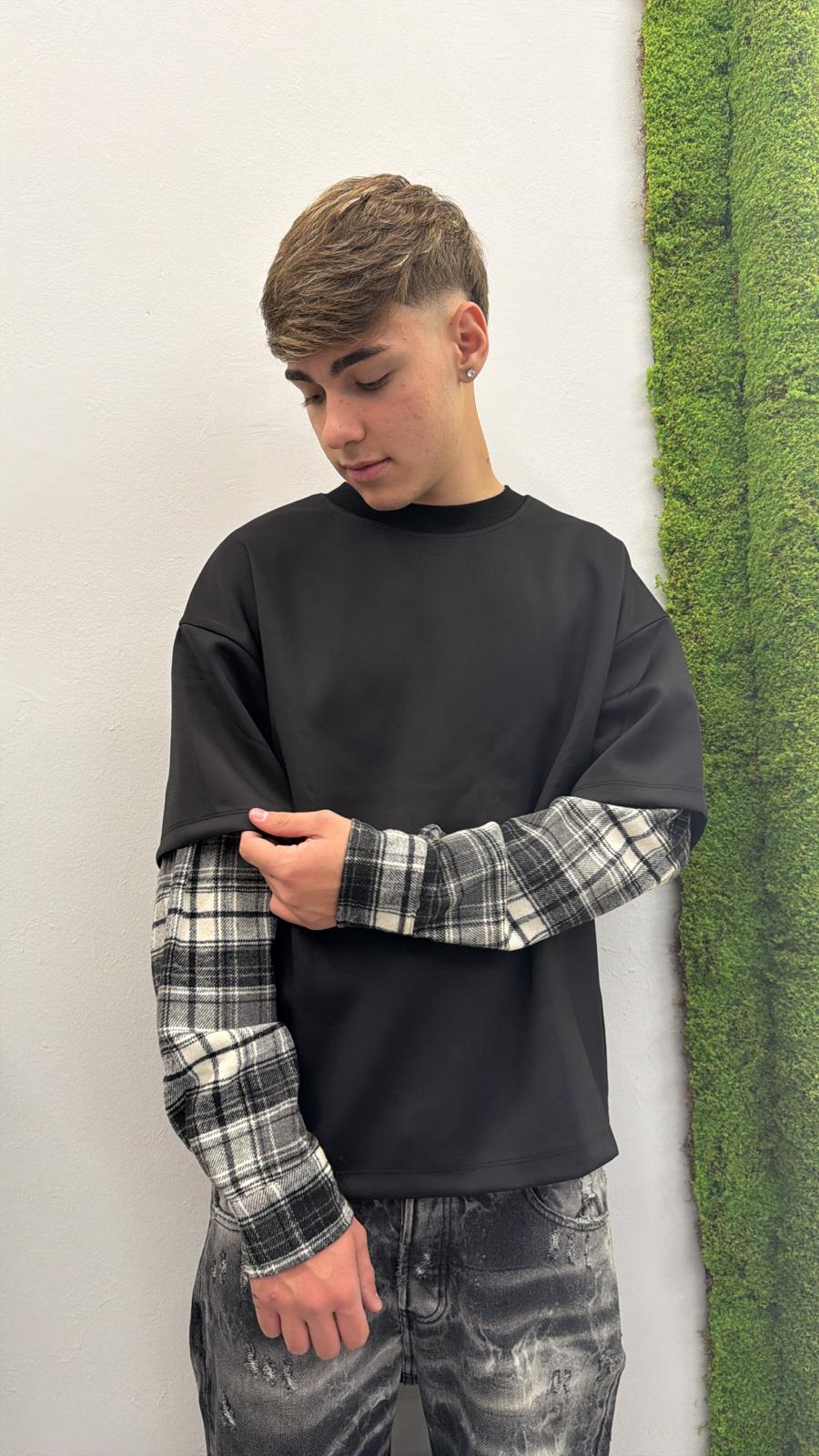 Longsleeve manica a camicia