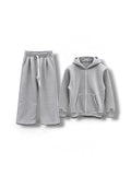 Coordinato tuta zip bambino