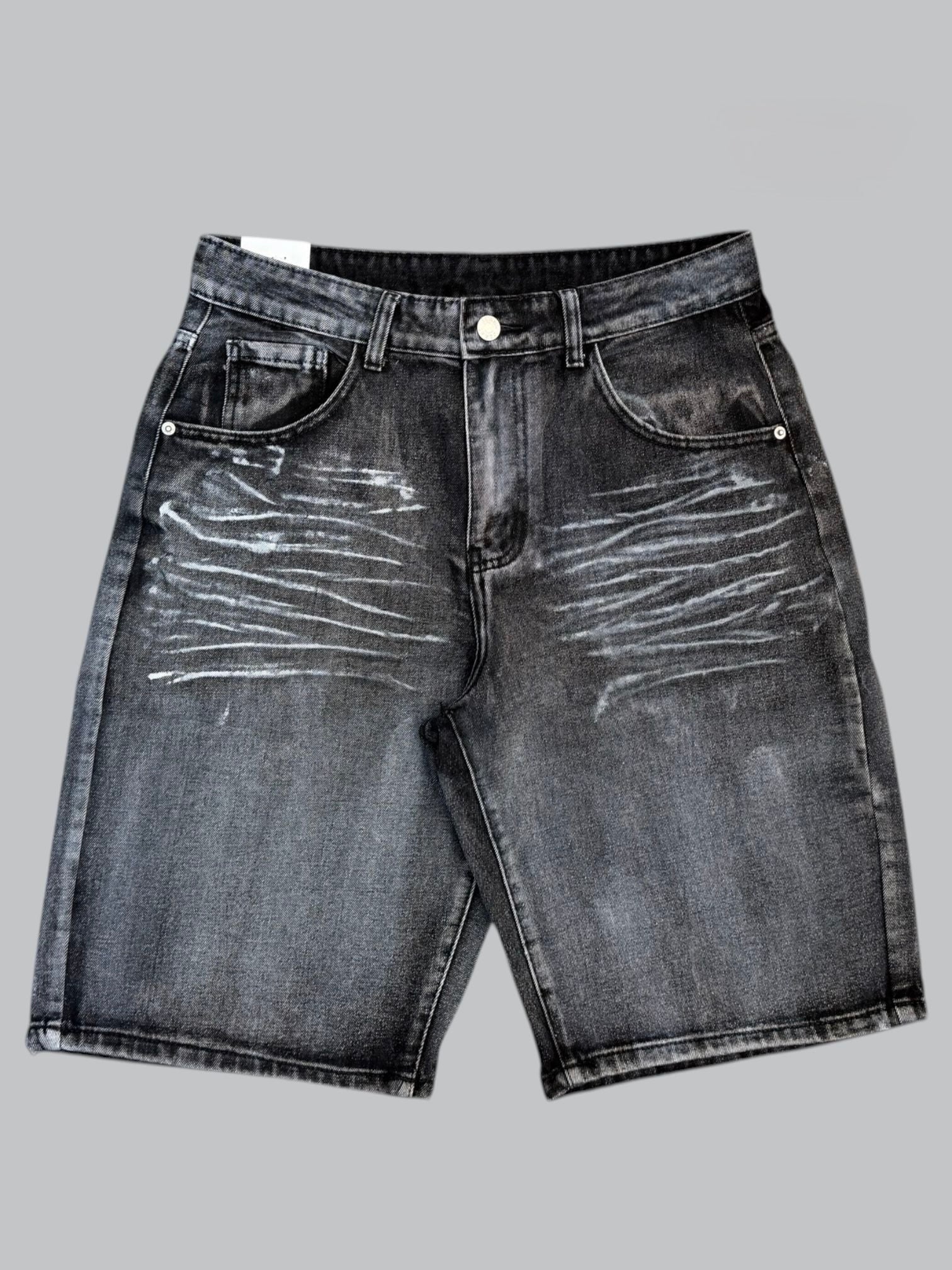 Short painting black