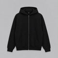 Felpa zip cotone jr