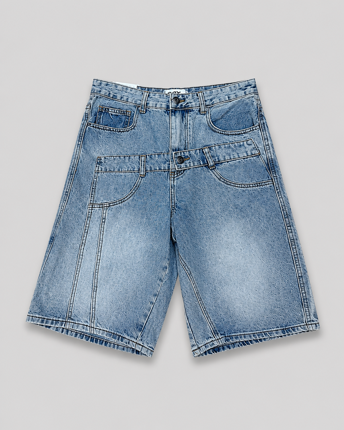 Jeans double blue