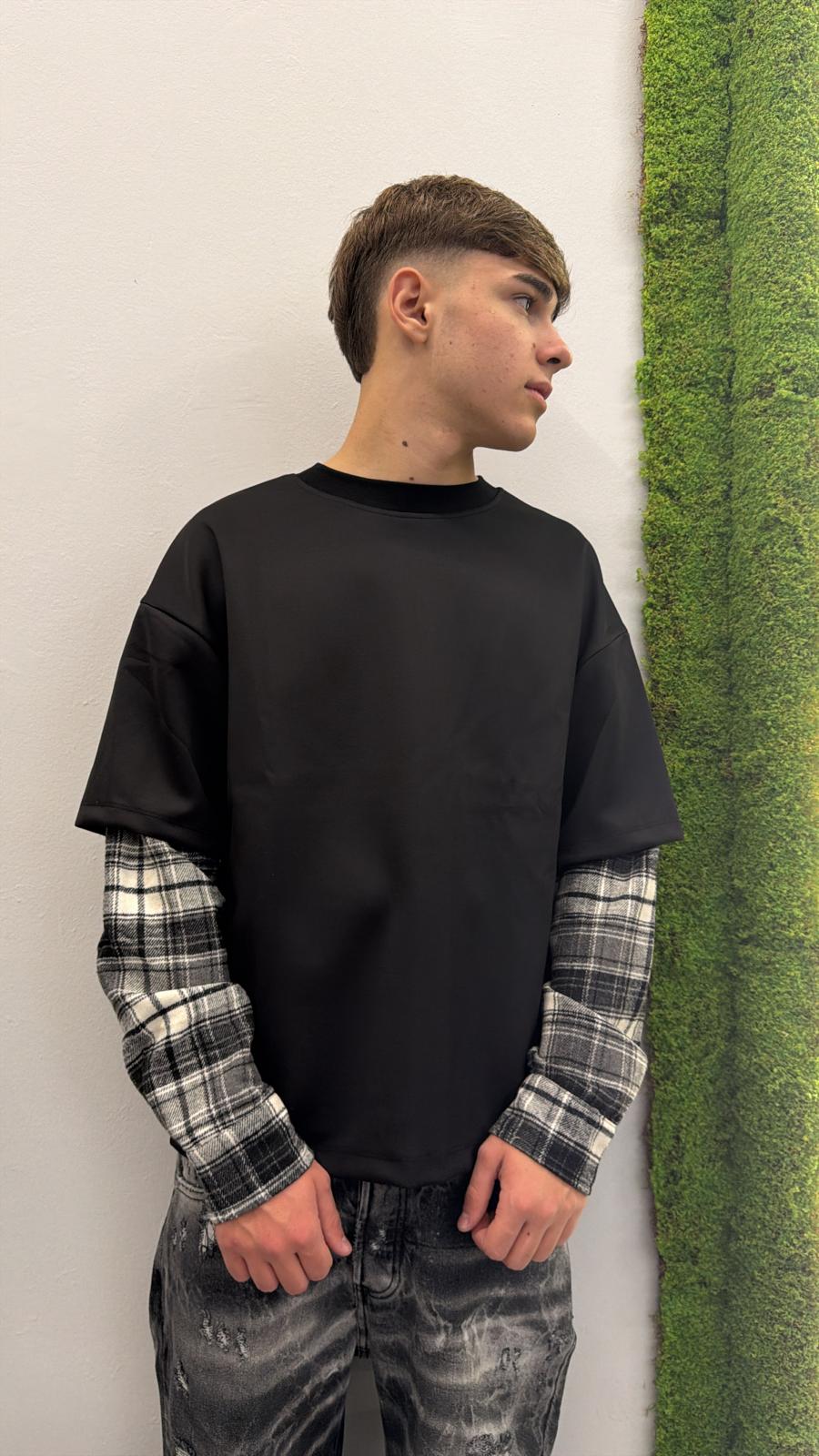 Longsleeve manica a camicia