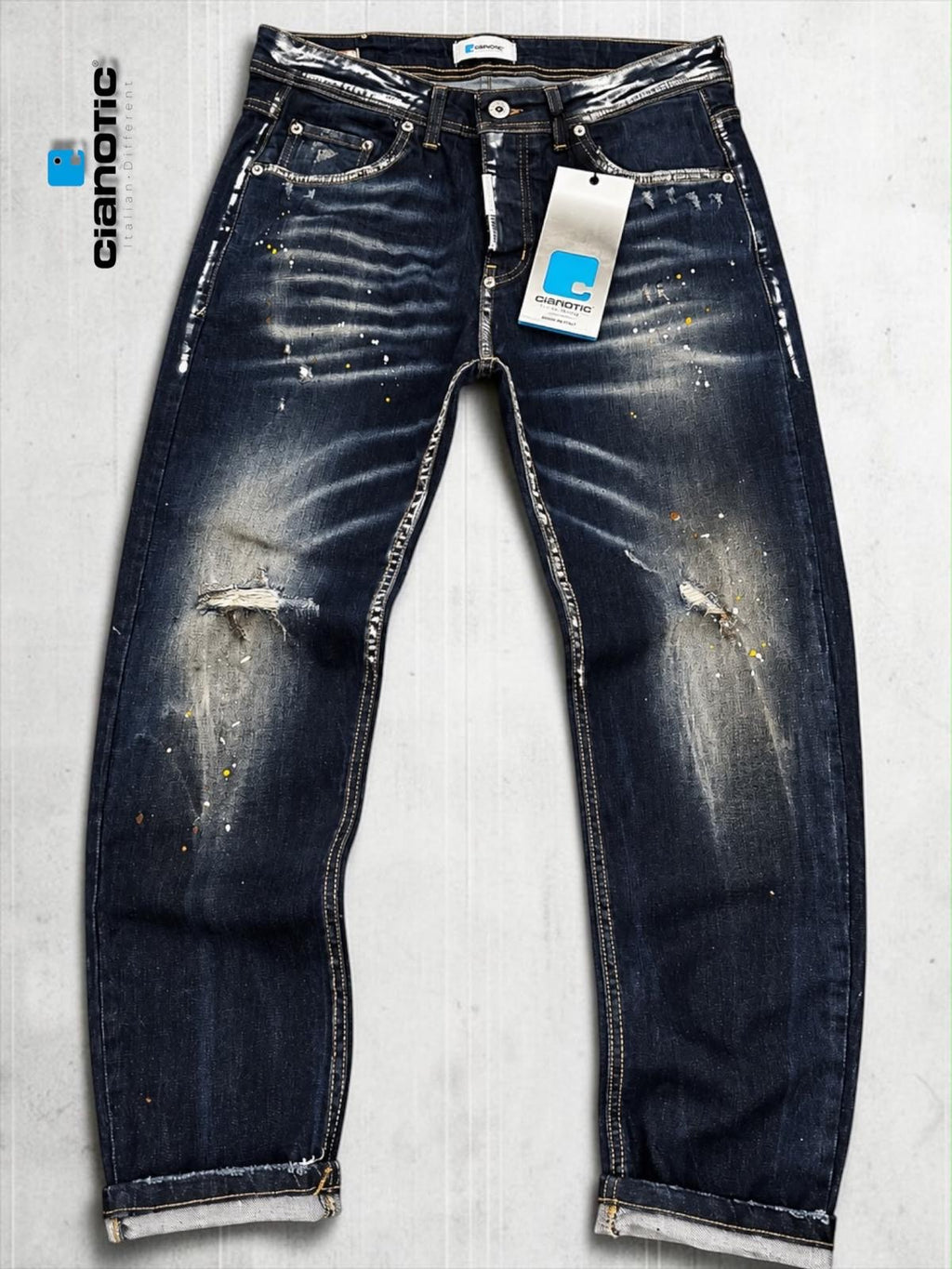 Jeans new fit 911 sabbiato blu