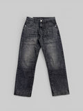 Jeans baggy spider diamond