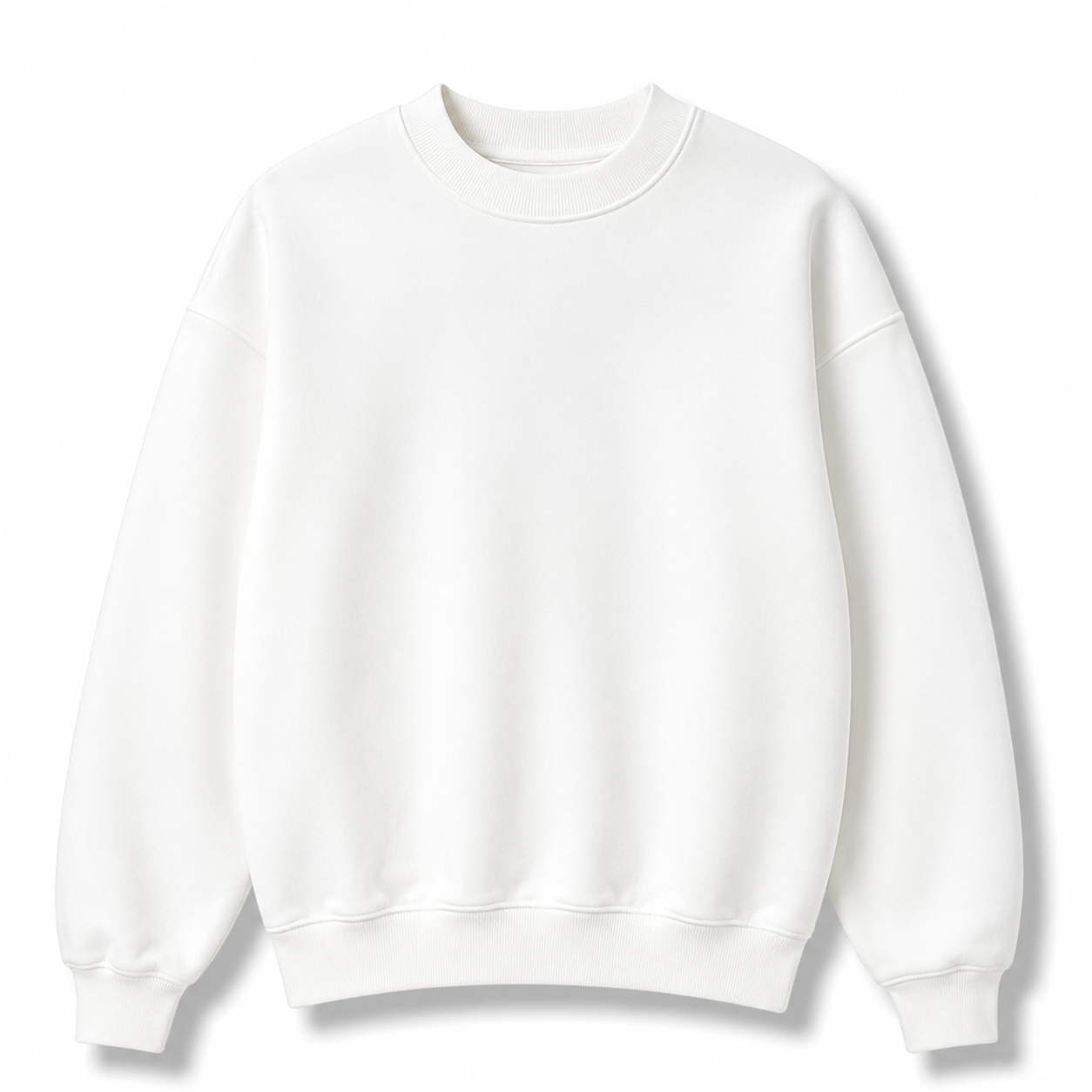 Felpa girocollo basic