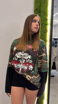 Longsleeve bocca mimetica