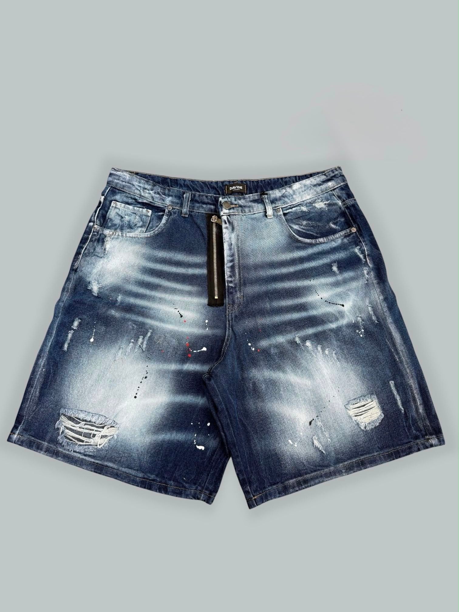 Short over zip