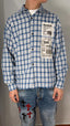 Camicia quadri barcode