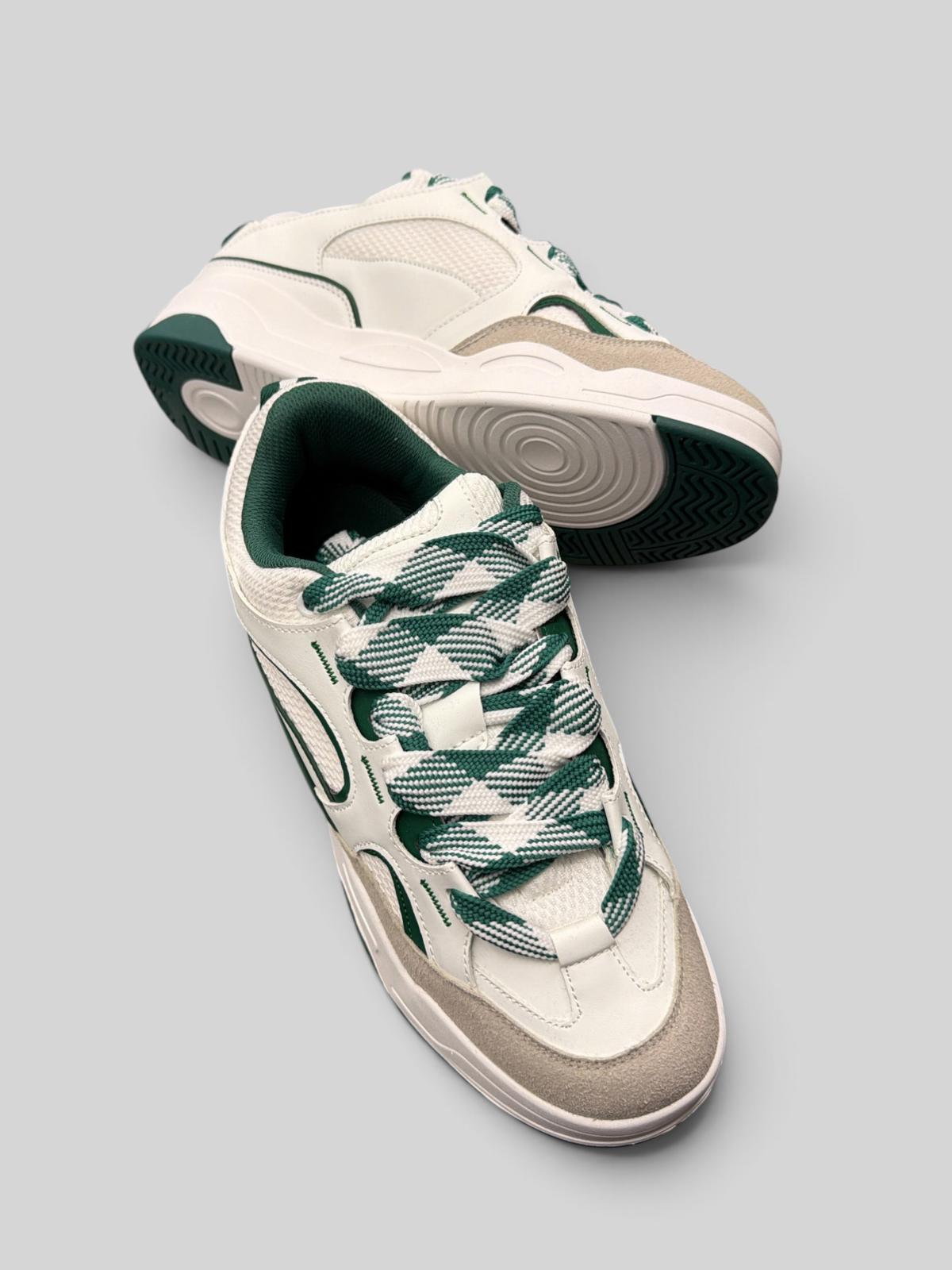 Scarpa white and green