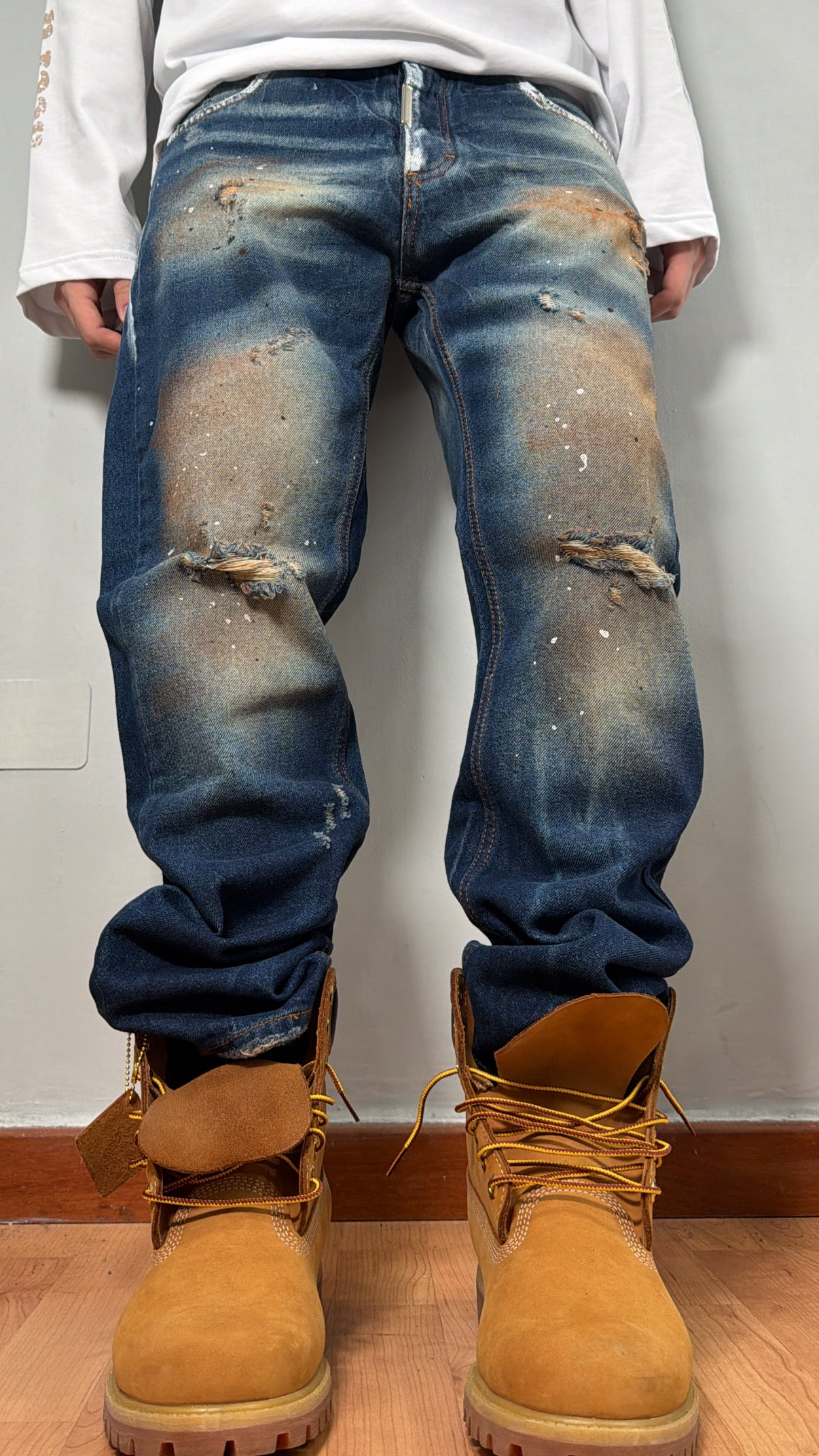 Straight fit rm blu
