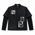 Camicia diamond patch