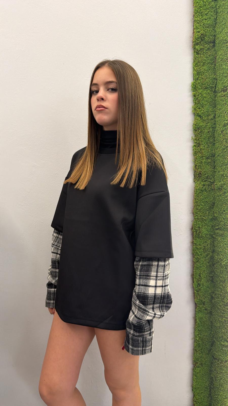 Longsleeve manica a camicia