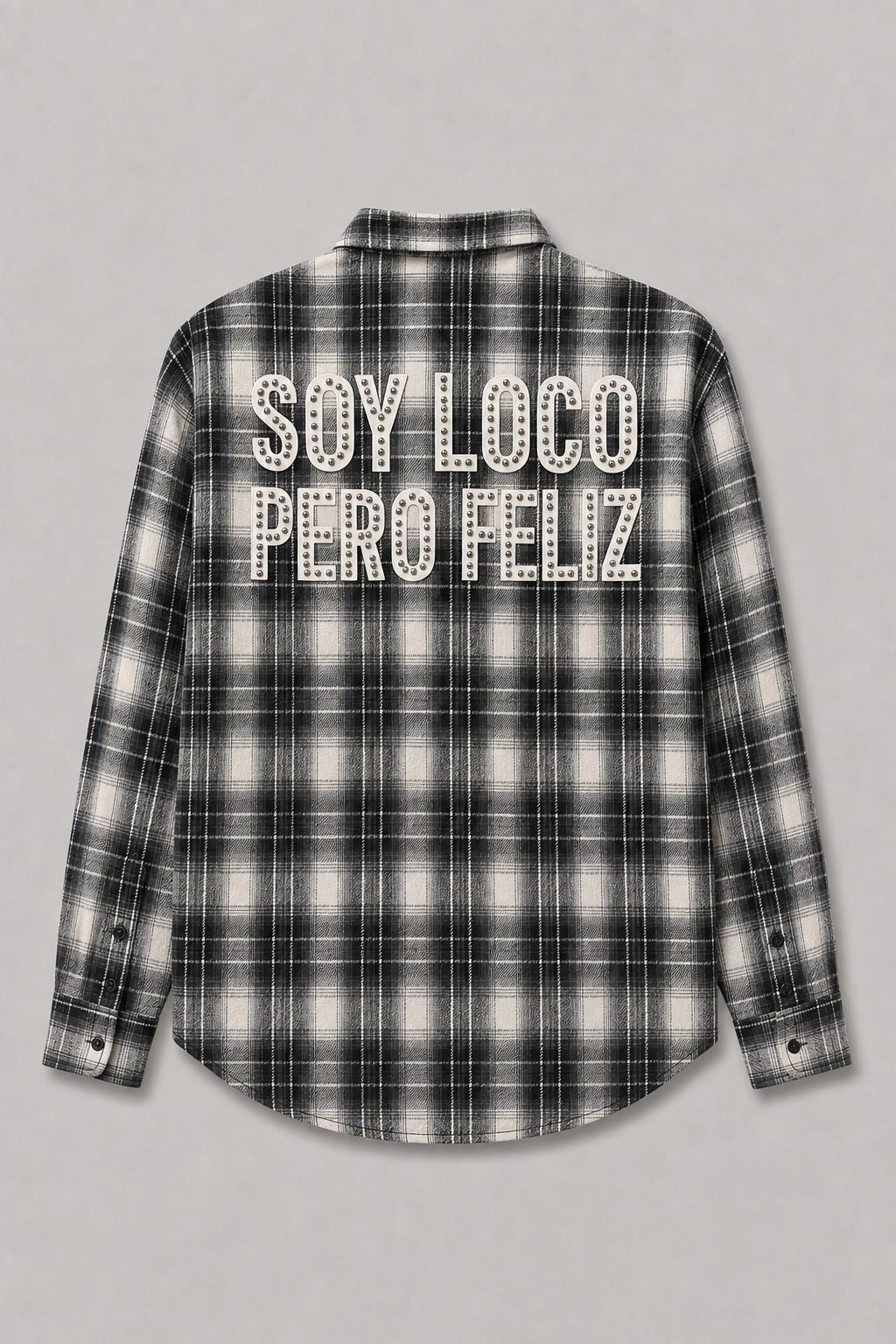 Camicia Soy loco pero feliz