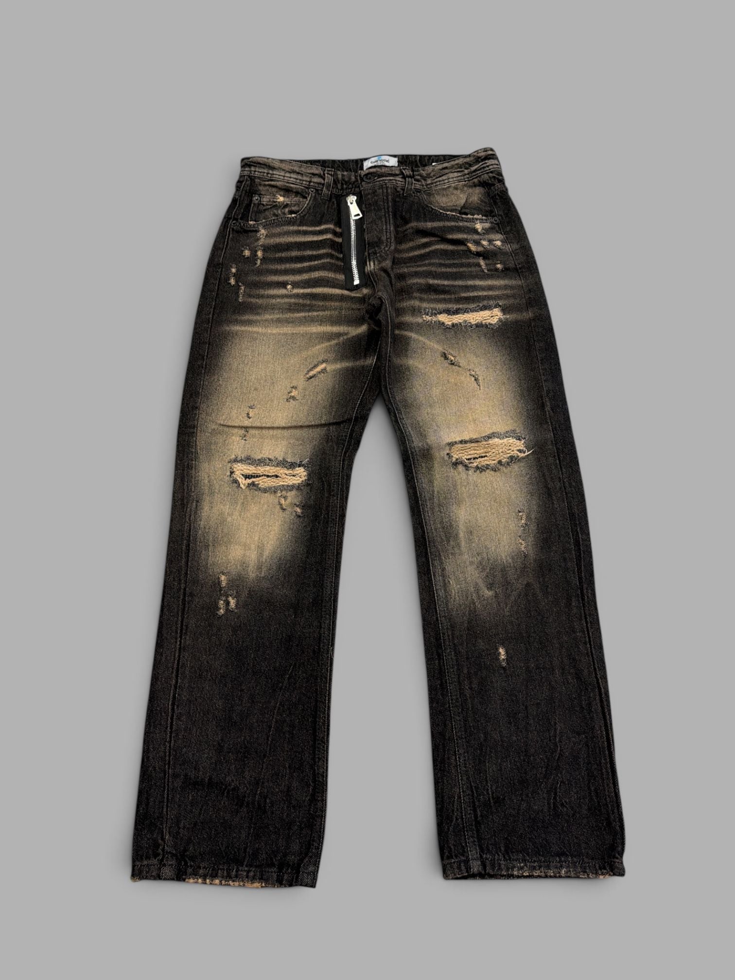 Jeans straight fit ctz 06 black