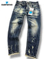 Jeans Dsq6 Blue Sabbiato