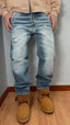 Jeans straight fit 02 sabbiato