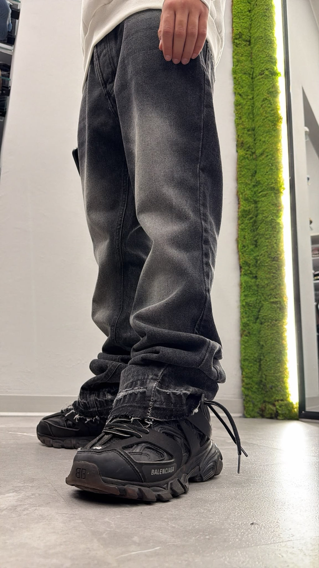 Jeans flare miami black